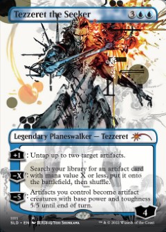 Tezzeret the Seeker Secret Lair Drop - Yoji Shinkawa Art